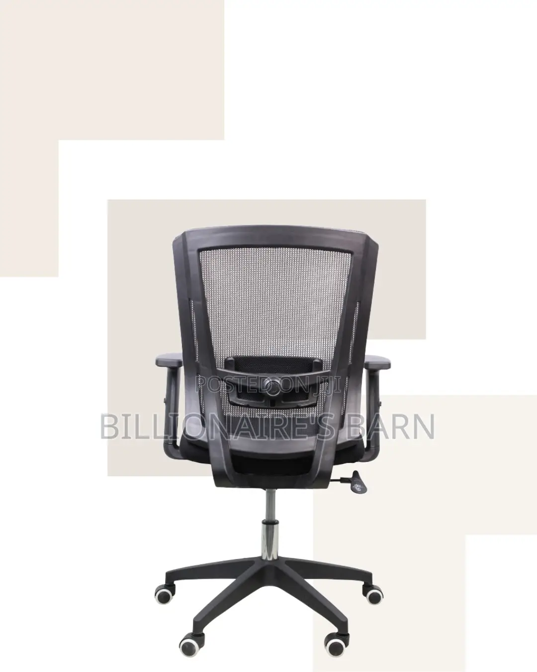 Mid-Back Office Chair | Ideal for Desks Workstations