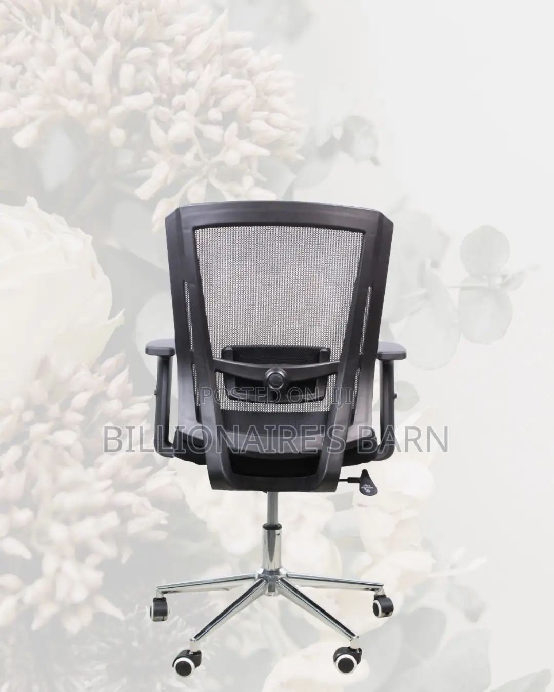 Premium Mid-Back Desk Chair | Chrome Base, Modern Look