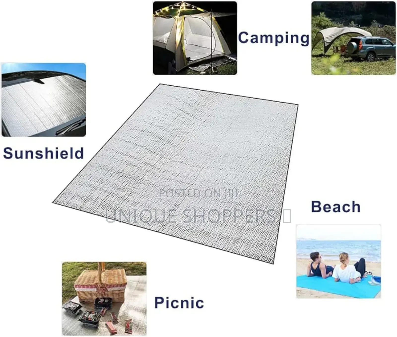 Quality Quality Camping Ground Mat of Aluminum Foil