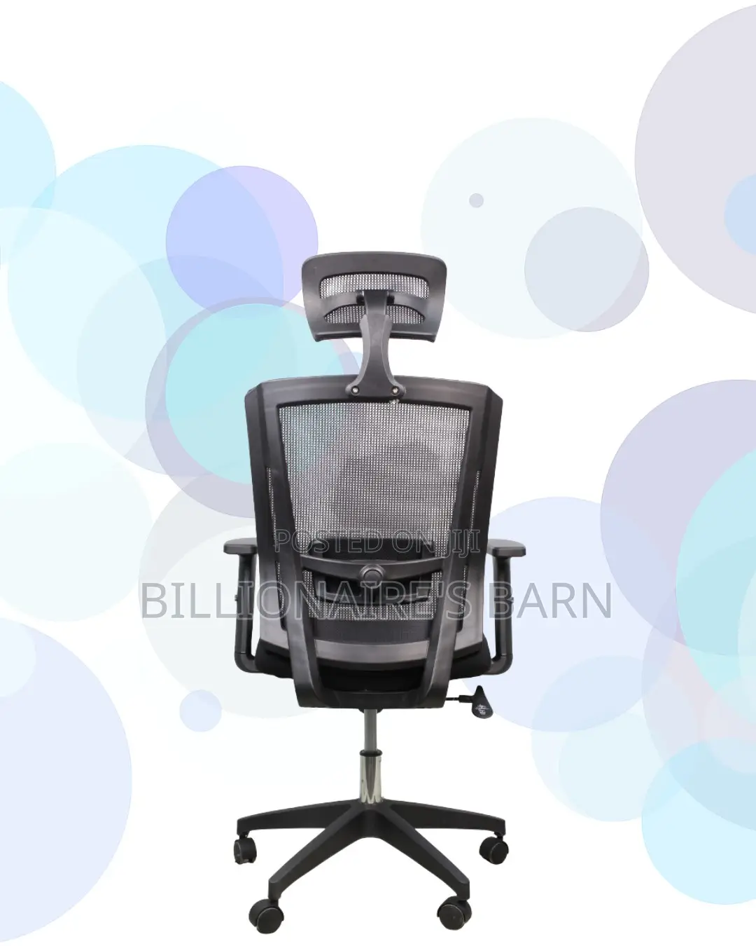 Mesh Work Chair With Lumbar Support | Ideal for Students Creatives