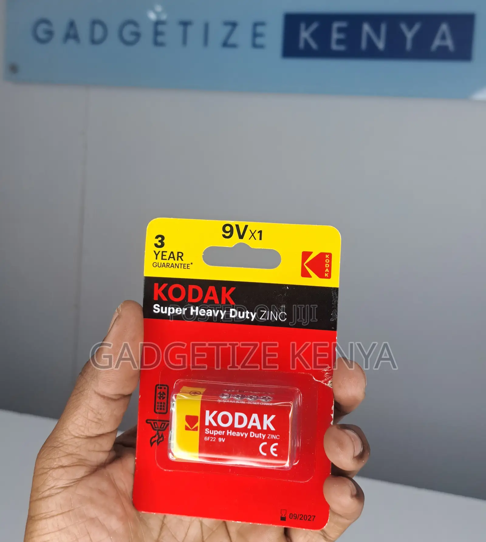 Kodak (Super Heavy Duty) 9v Battery