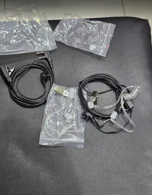 2 Pin Fbi Air Tube Ear-Hook Earpiece Earphone Headset