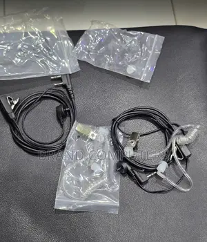 2 Pin Walkie Talkie Earpiece Clear Tube