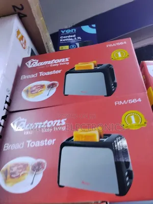 Ramtons 2 Slice Top Up Toaster Stainless Steel