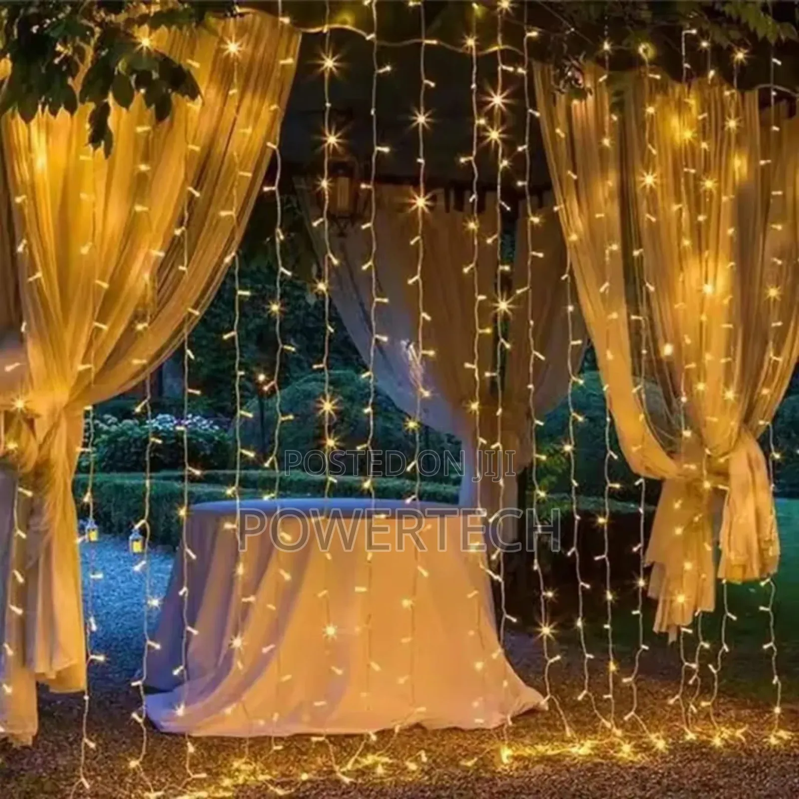 *3m×3m Curtain Lights With Remote