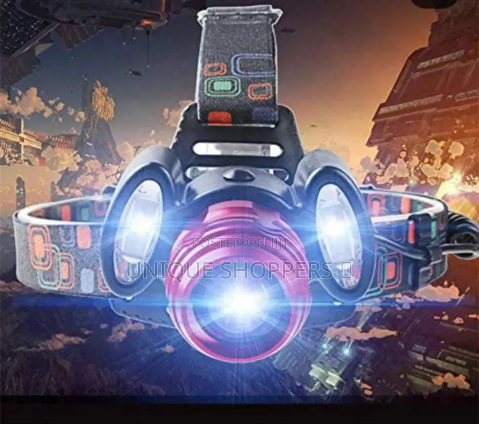 Rotary Zoom Led Headlight
