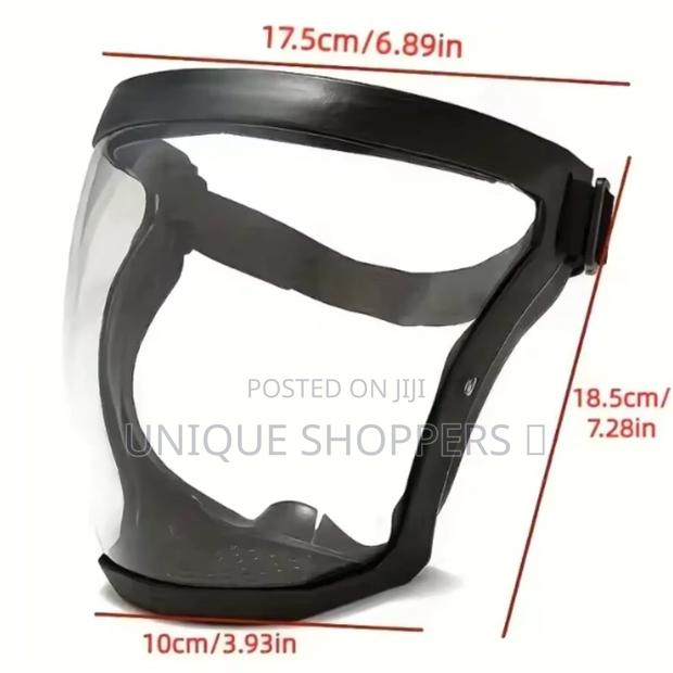 Face Shield (In Plenty) 🔹Anti-dust 🔹Fog-resistant - thumbnail 2