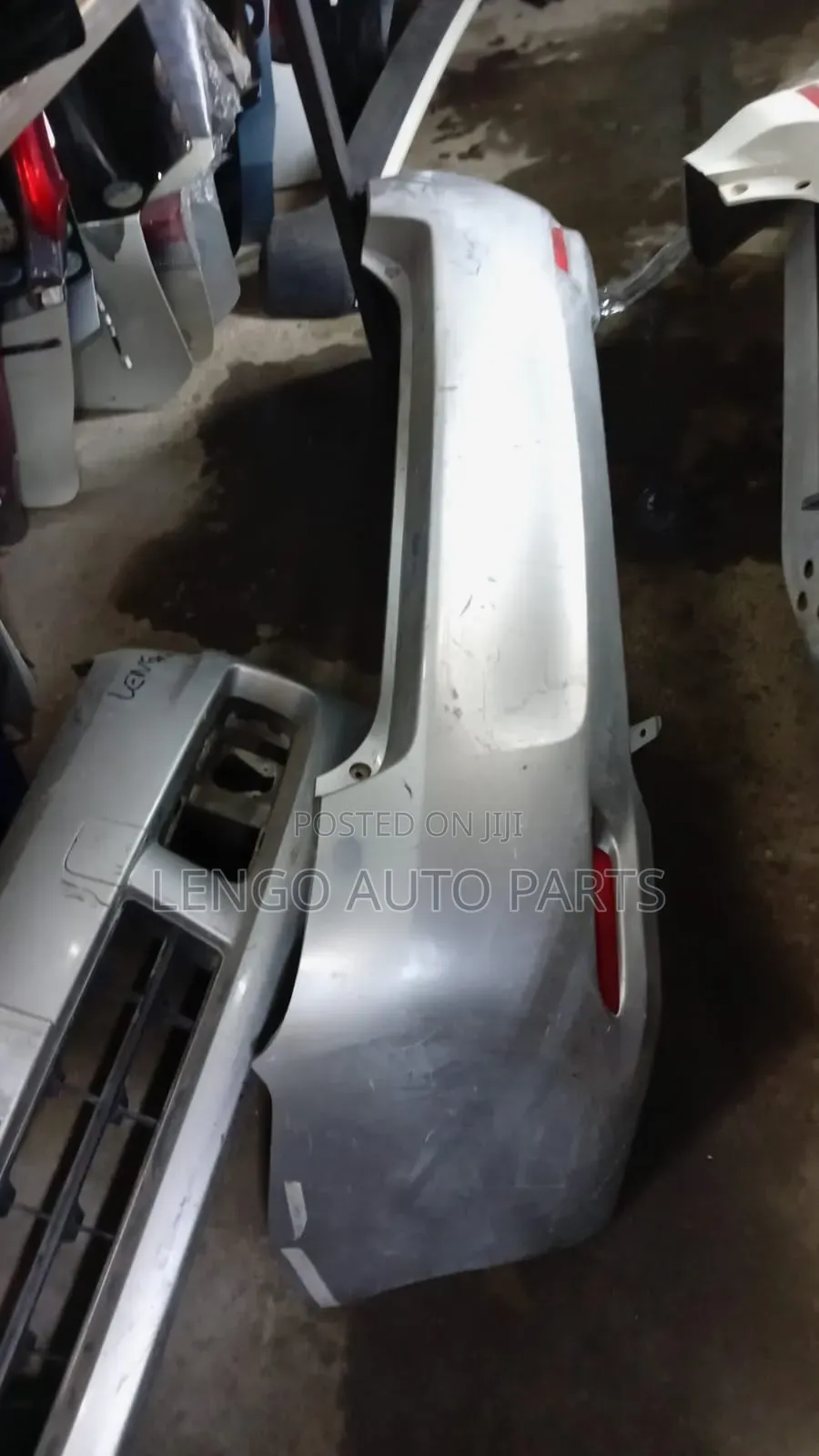 Toyota Axio 161 Rear Bumper With Reflectors