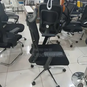 High Back Black Office Seat