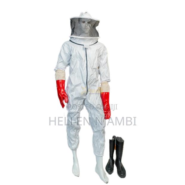 PVC Bee Suit ,Full Body Beekeeping Suit - thumbnail 2