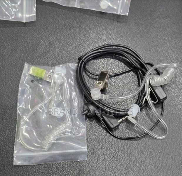 Clear Tube Walkie Talkie Earpiece Earphones