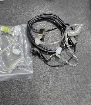 Fbi Clear Tube Earphones