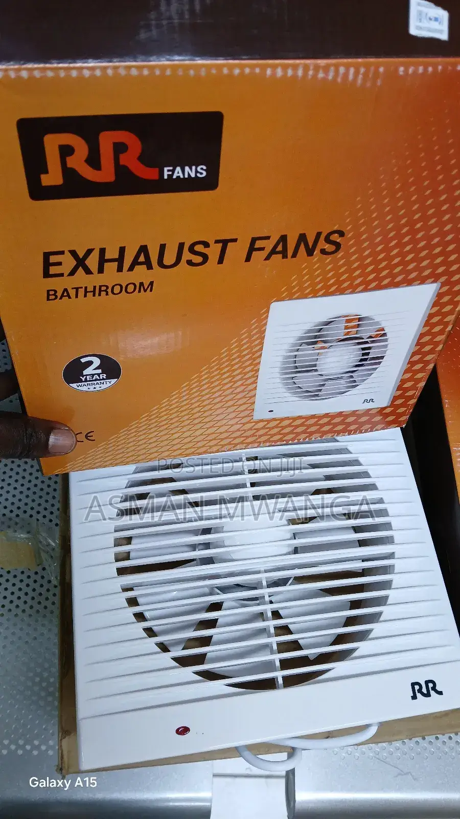 Bathroom Exhaust Fan 200mm
