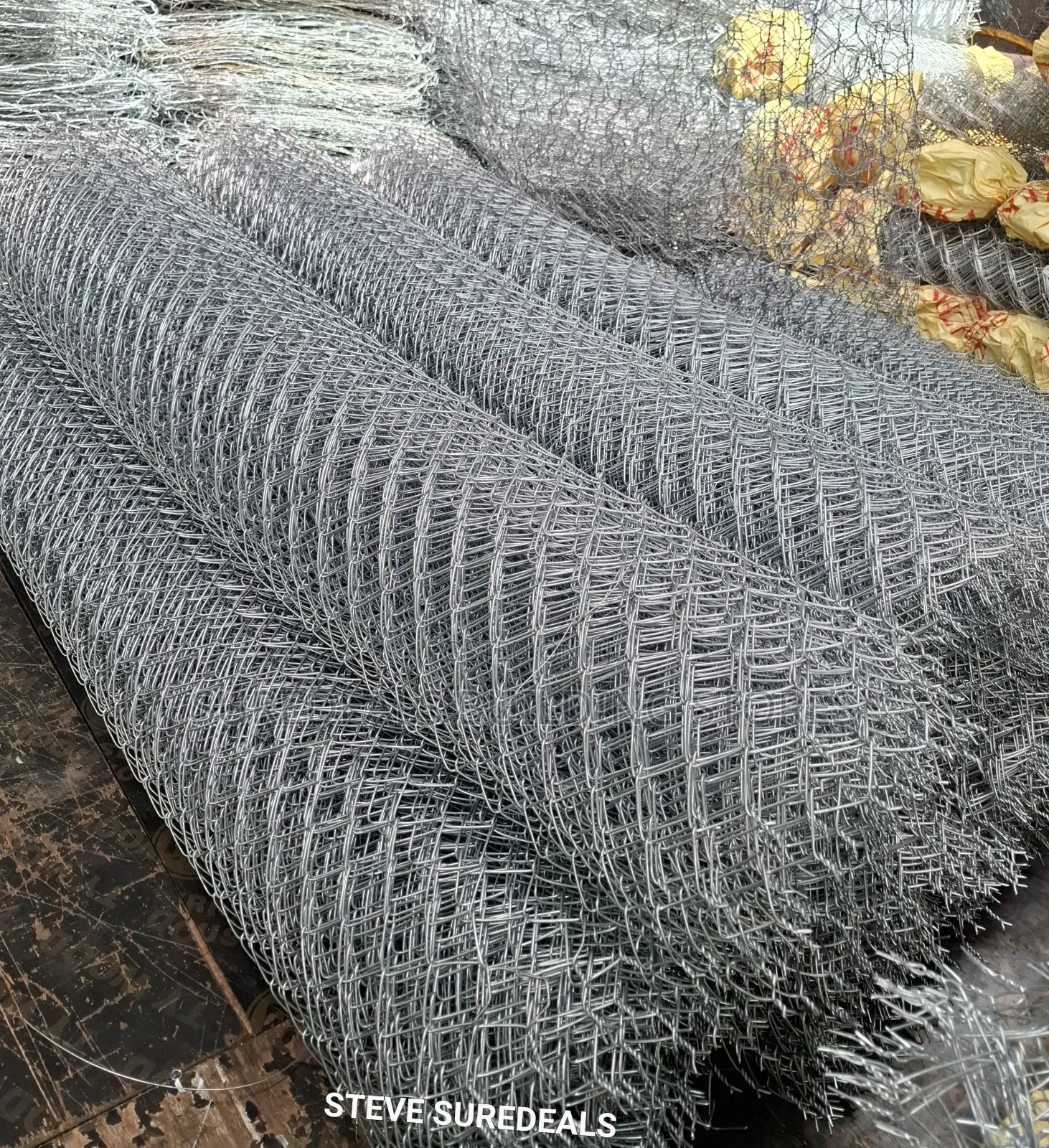 Gauge 12.5 Galvanized Chain Link Wire Mesh 6ft * 18mtrs