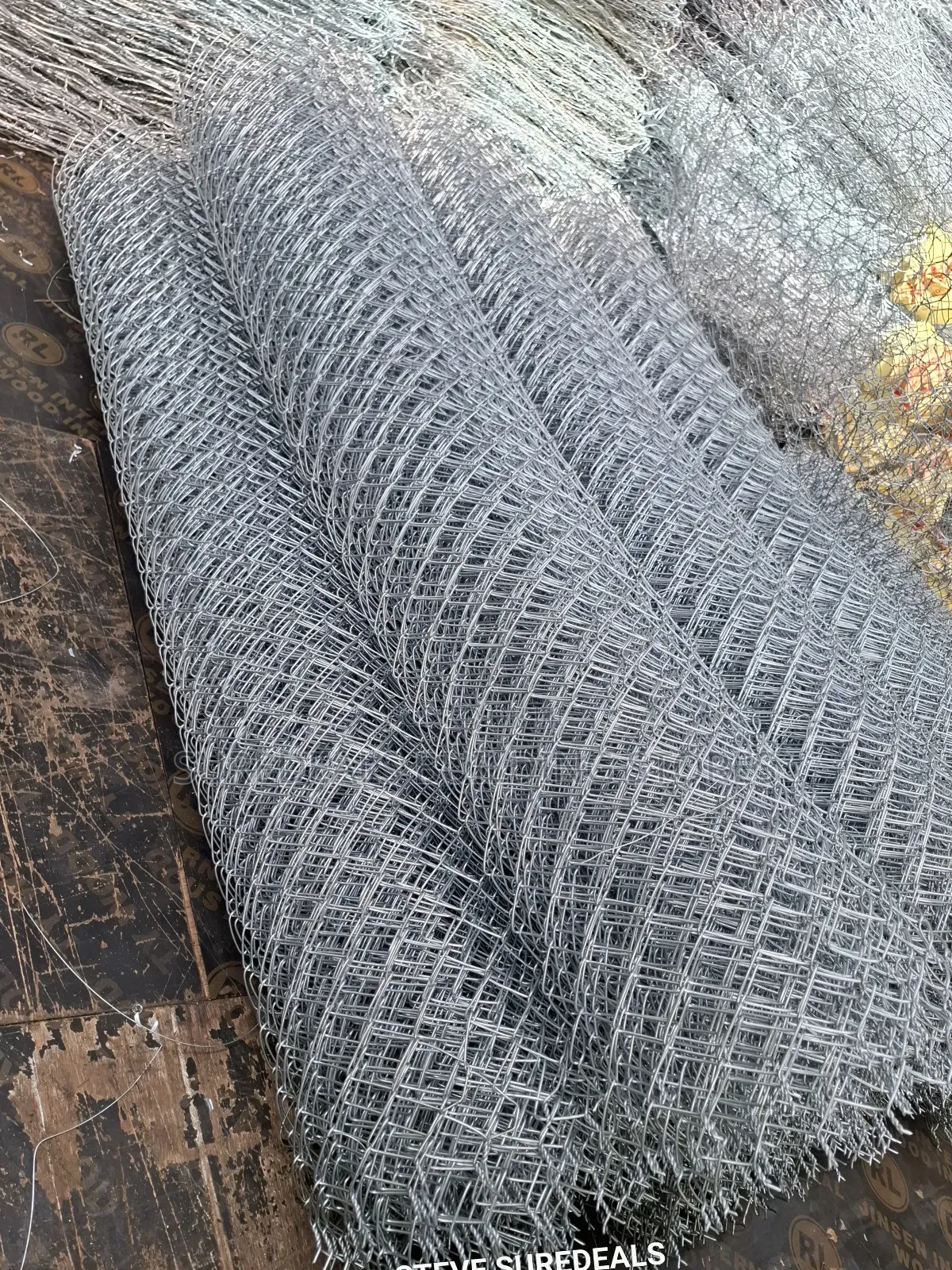 Gauge 12.5 Galvanized Chain Link Wire Mesh 6ft * 18mtrs