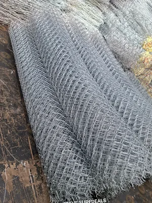 Gauge 12.5 Galvanized Chain Link Wire Mesh 6ft * 18mtrs