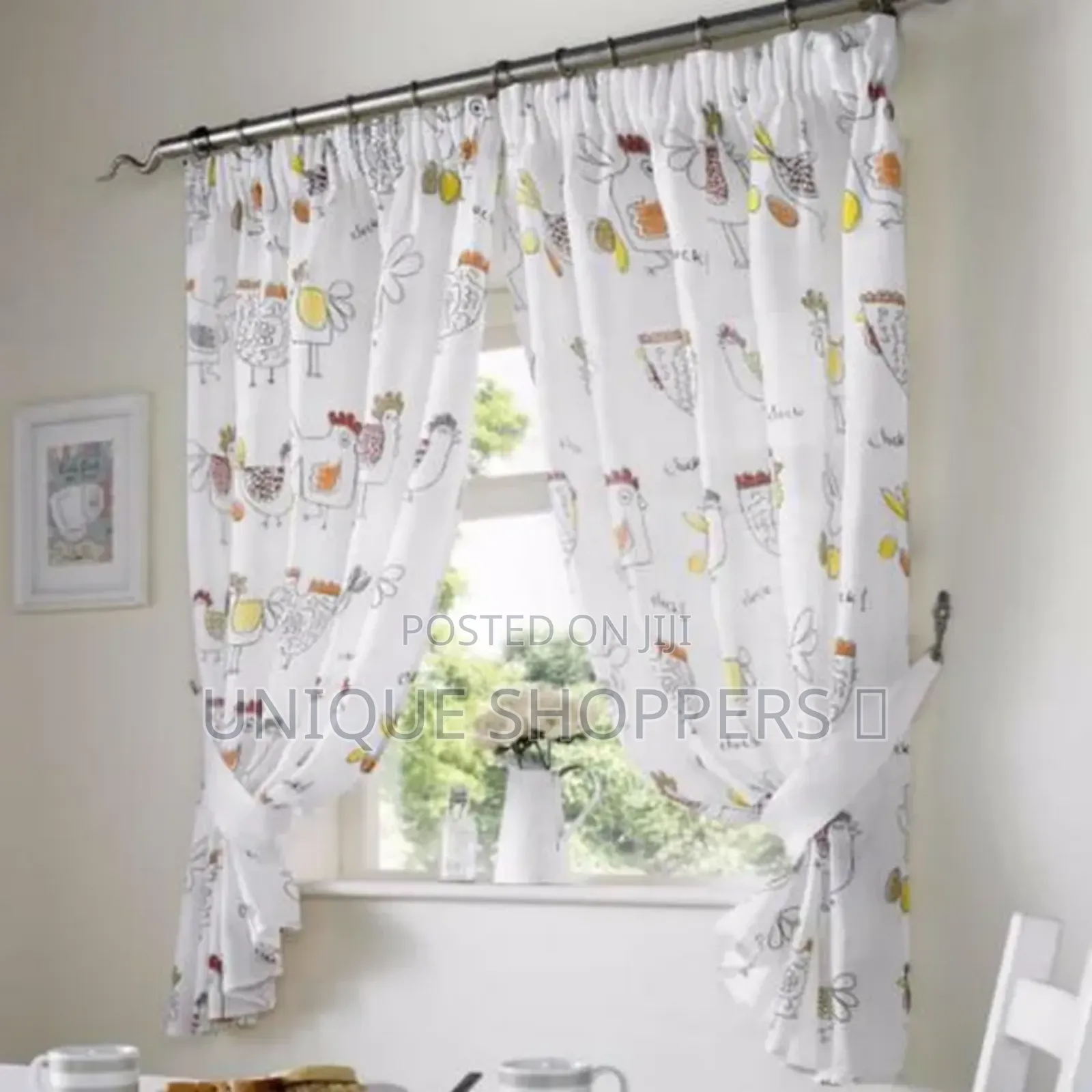 Kitchen Curtains 1.5 Meters Width 1.5 Meters Height