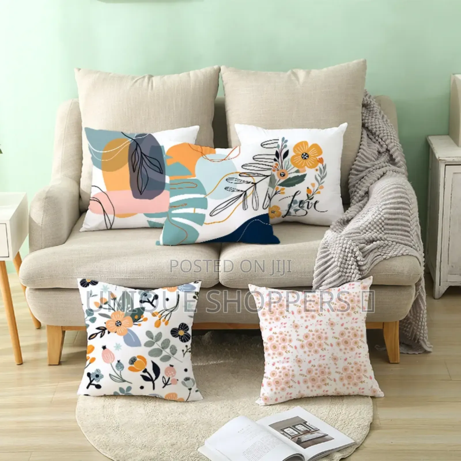 Soft Throw Pillow Cushion Filled With Fibre*