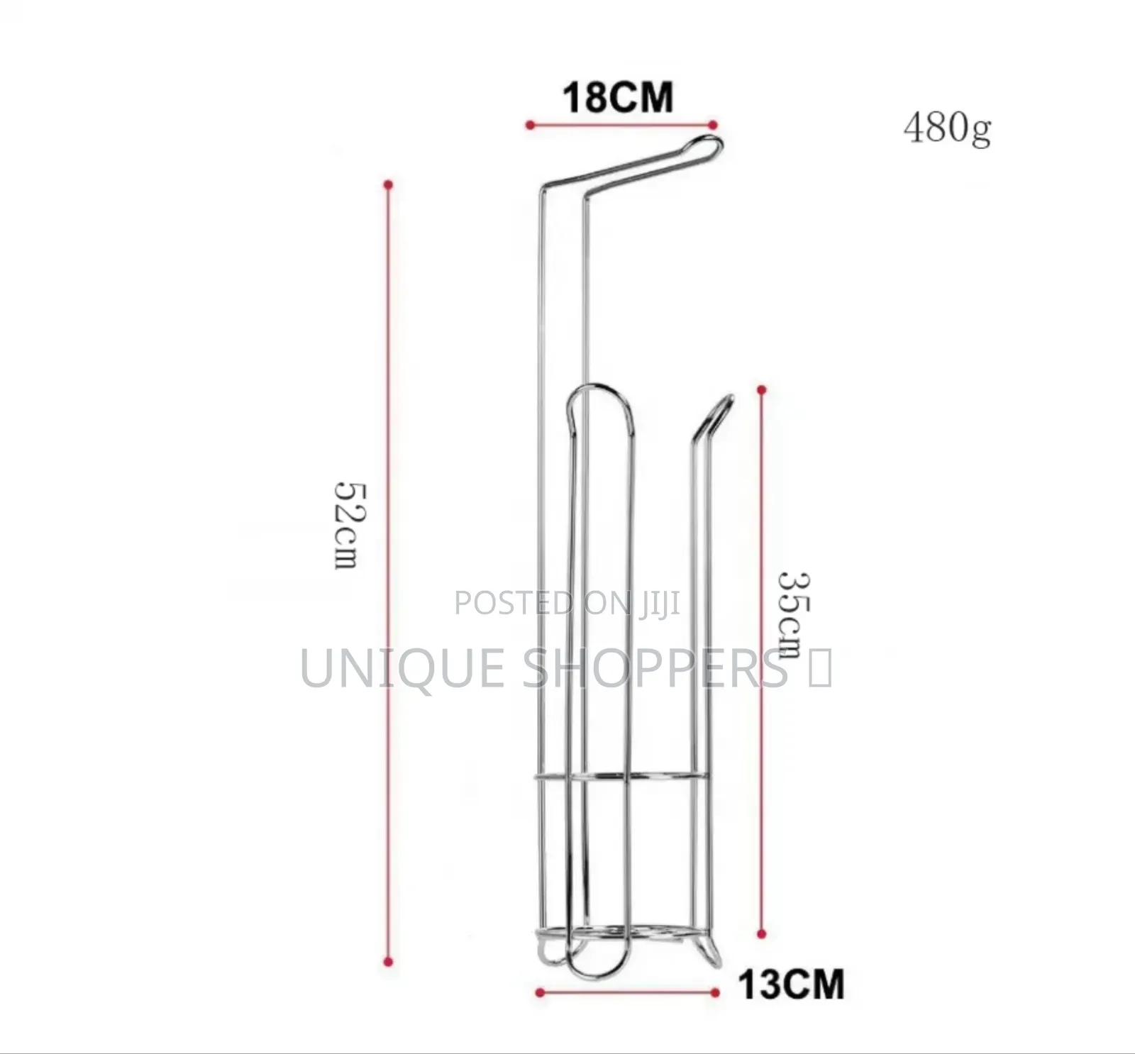 Tissue Holder/Tissue Stand Stainless Steel Floor Standing Paper Roll