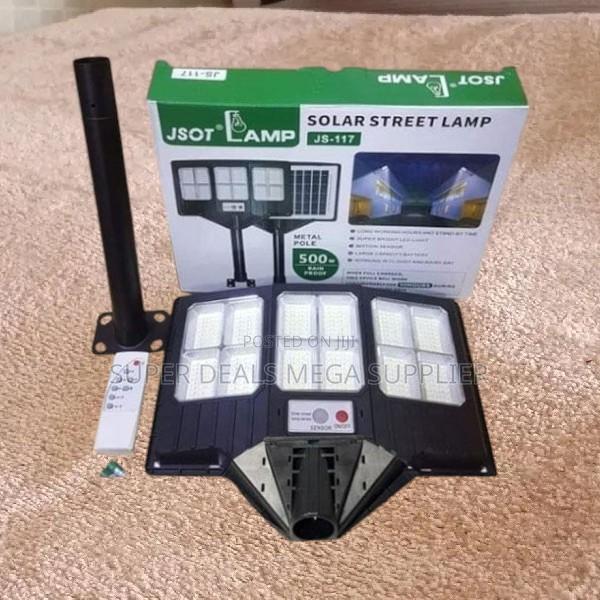 Jsot 500w Outdoor Solar Street Light With Security Led Motion Sensor