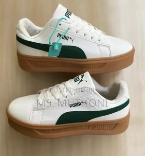 Puma Smash Platform V3 Sneakers in White / Black Size 40-45 - thumbnail 2