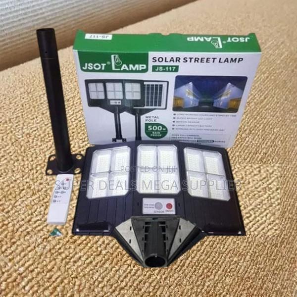 Jsot 500w Outdoor Solar Security Street Light With Motion Detection