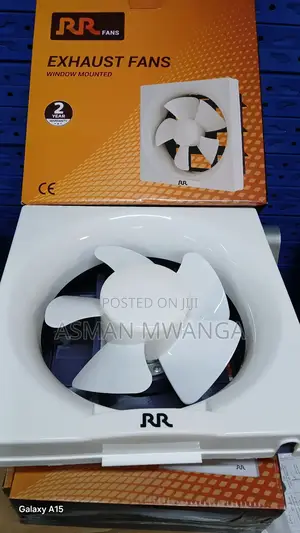 Window Mounted Exhaust Fan 8"