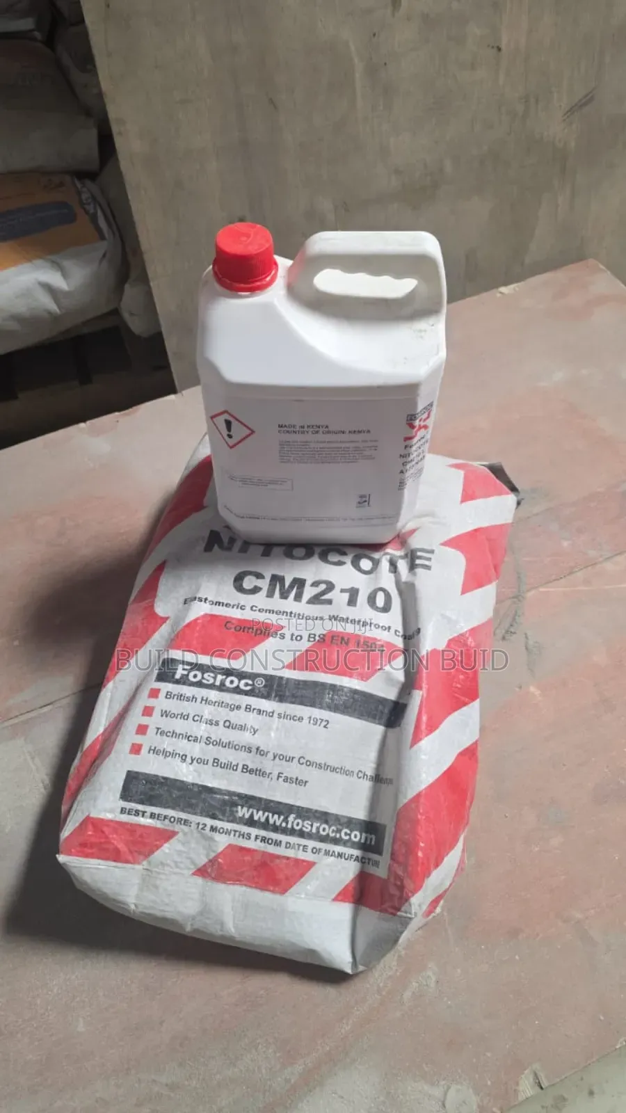 Nitocote Cm210 - Cementitious Waterproofing System.