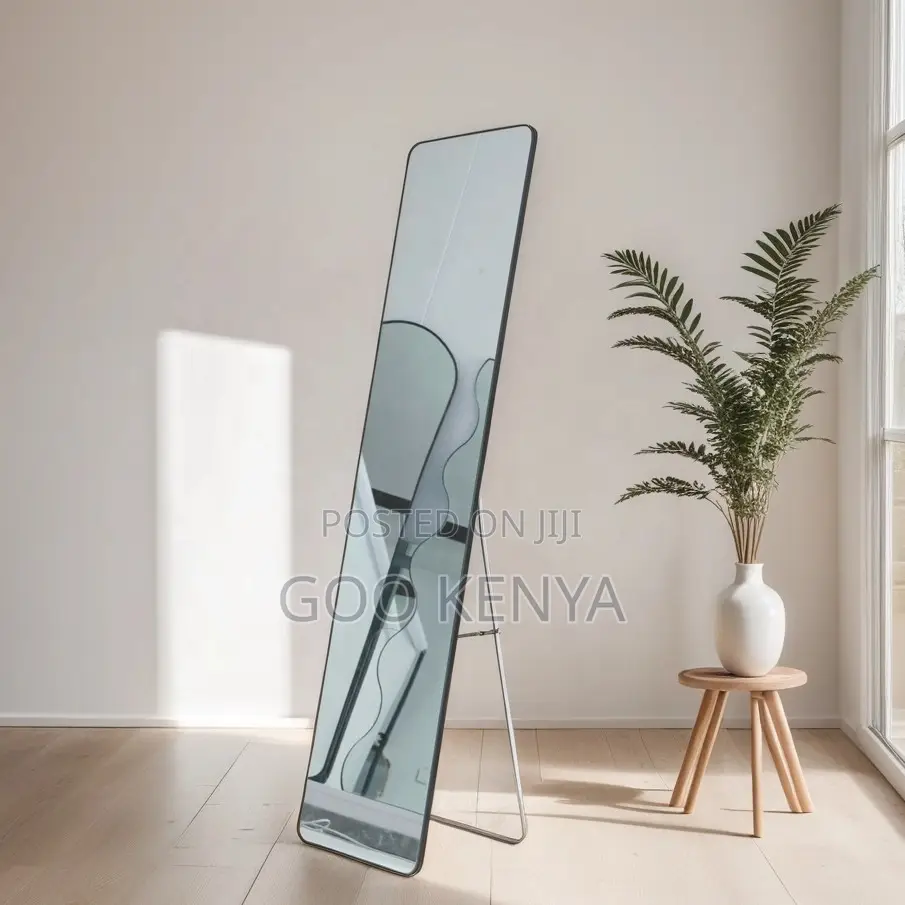 Home Mirror; Modern Floor Standing Glass Dressing Mirror for Bedroom