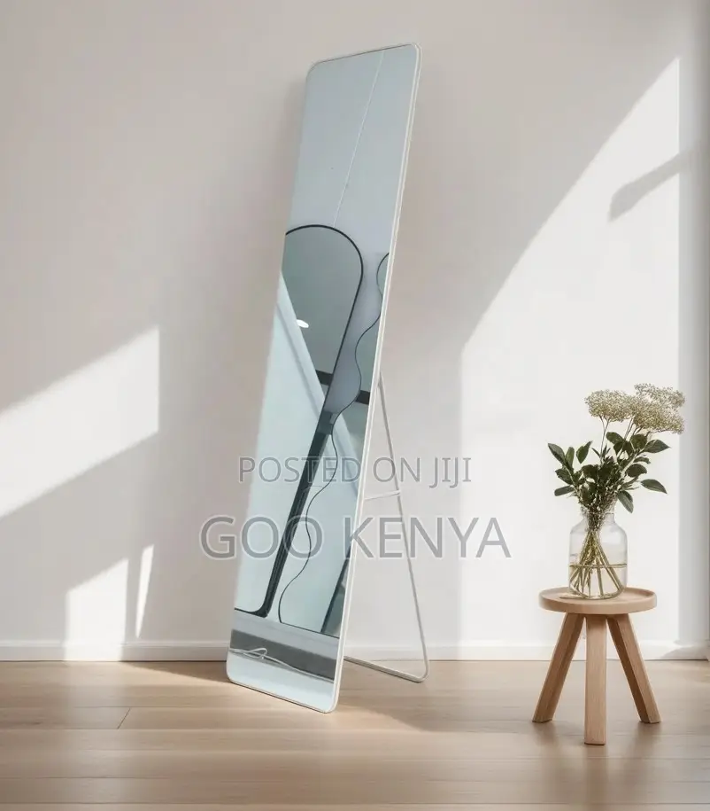 Home Mirror; Modern Floor Standing Glass Dressing Mirror for Bedroom