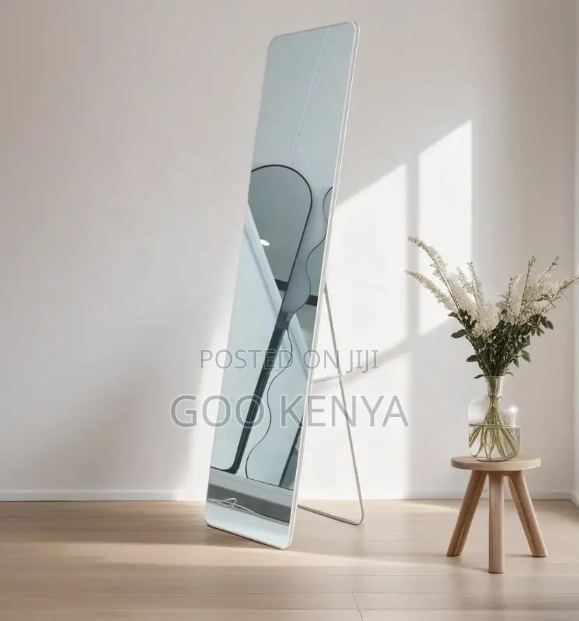 Home Mirror; Modern Floor Standing Glass Dressing Mirror for Bedroom