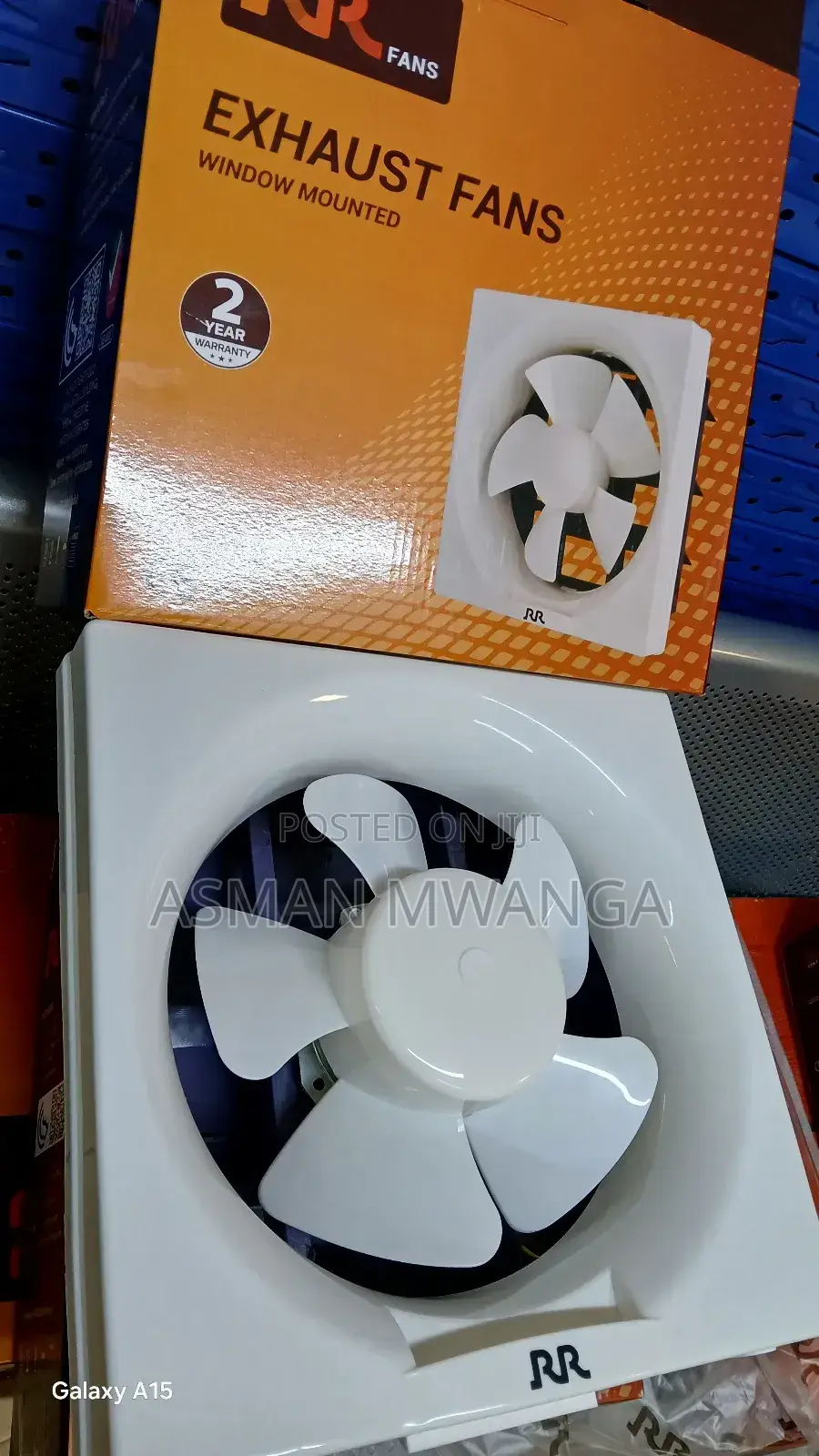 Window Mounted Exhaust Fan 200mm