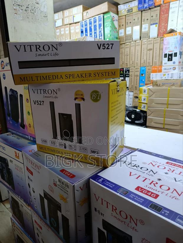 Vitron 2.1ch 9000watts Multimedia Speaker System Soundbar+Bluetooth