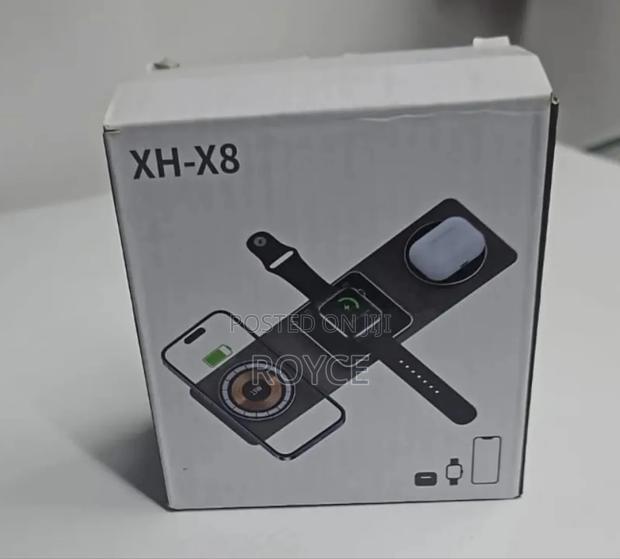 3 in 1 Magnetic Foldable Wireless Charger - main view