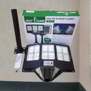 Jsot 500w Outdoor Solar Street Security Light Bright With Remote Mode