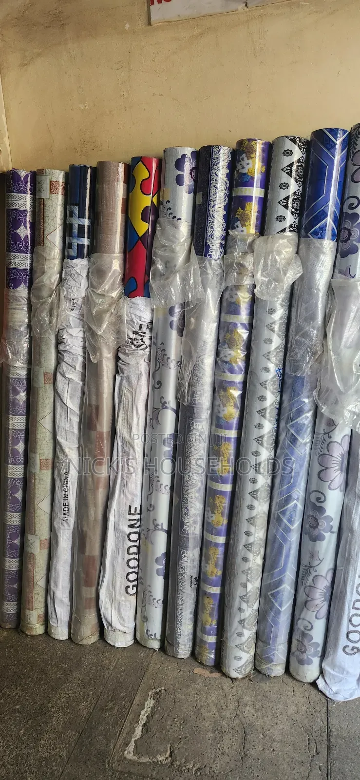 30mtrs Long PVC Carpets, Paper Carpet That Gives Good Look