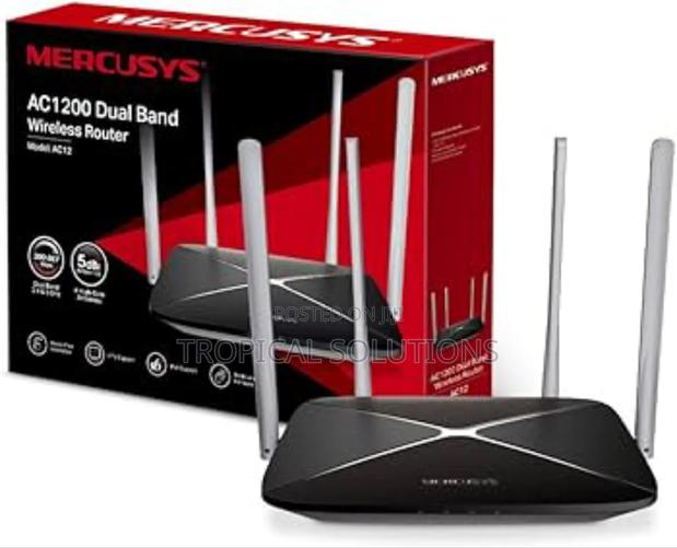 Mercusys Ac12 / Ac1200 Dual Band Wireless Router - thumbnail 4