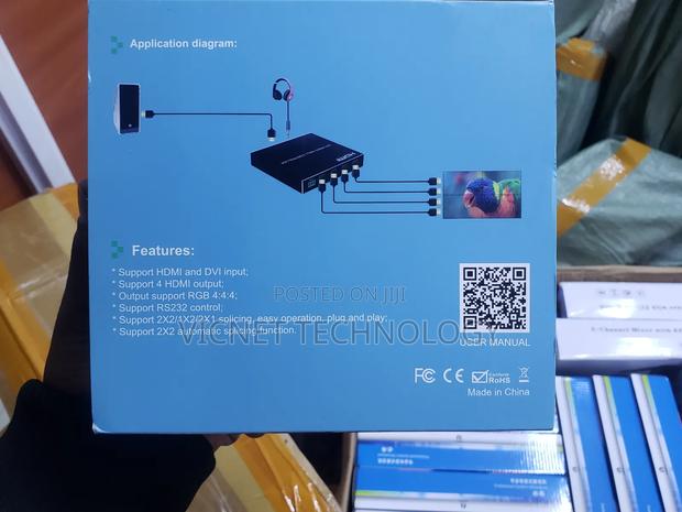 Dvi /Hdmi Input Video Wall Controller for 2 × 2 Screens - thumbnail 2