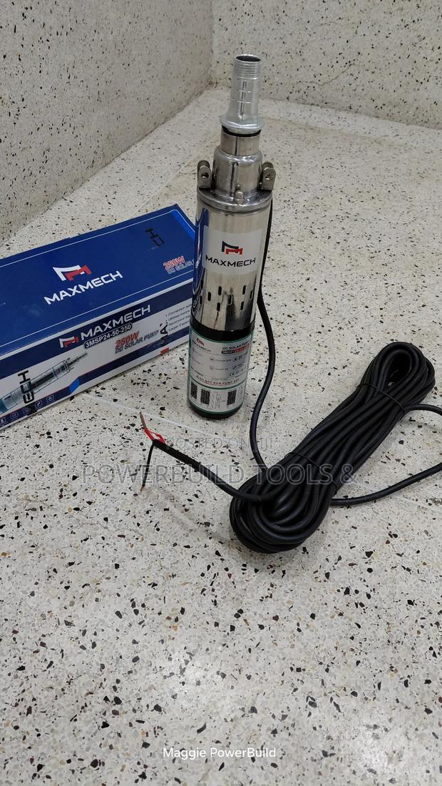Maxmech 250w Dc Solar Submersible Pump Upto 50m - thumbnail 2