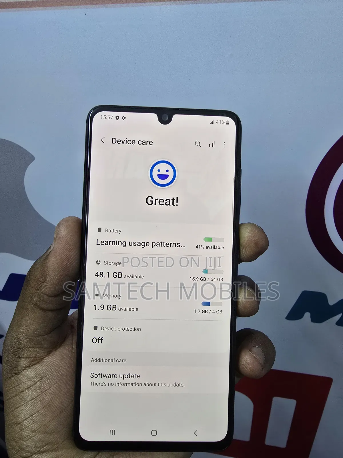 Samsung Galaxy A41 64 GB Gray