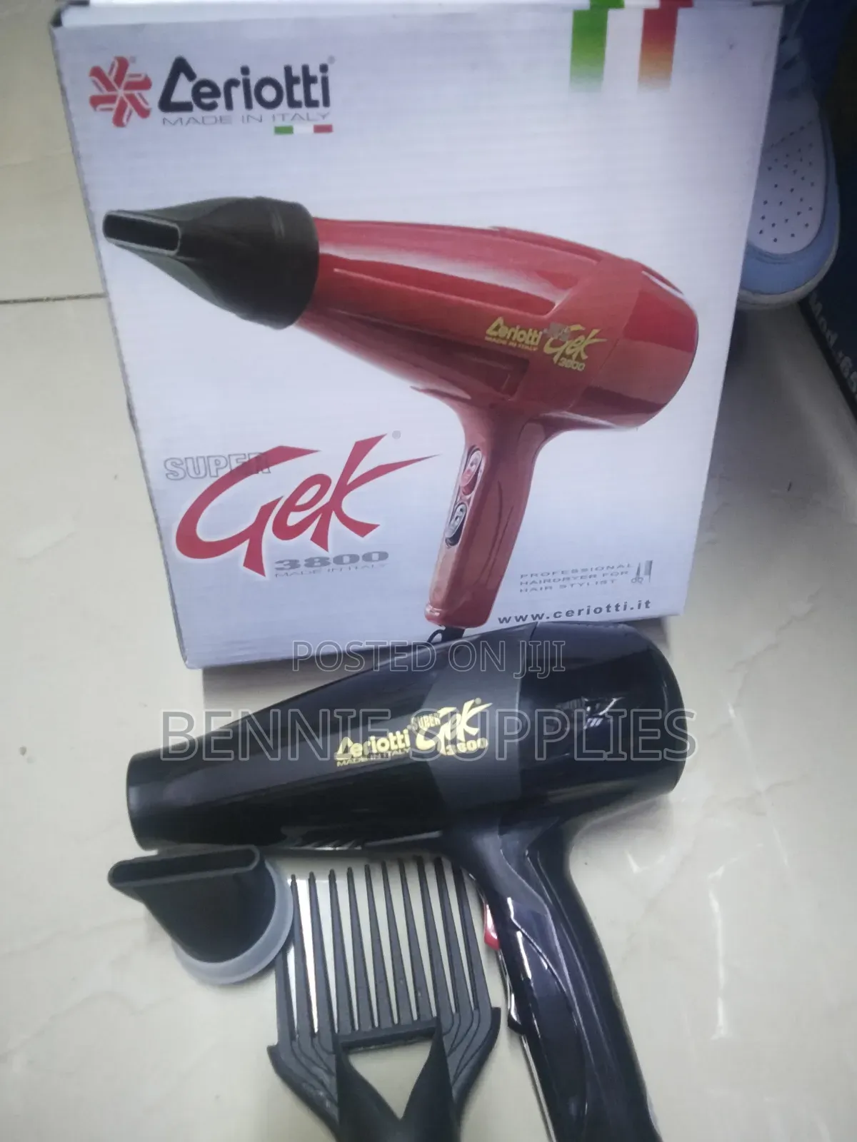 3800watts Gek White Blowdry Machine /Cerrioti Blowdrly Machine
