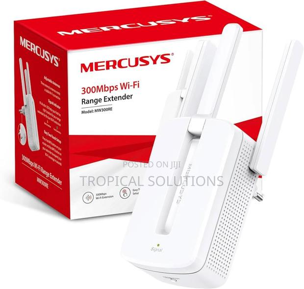 Mercusys Mw300re 300mbps Wifi Range Extender - main view