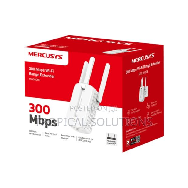 Mercusys Mw300re 300mbps Wifi Range Extender - thumbnail 3