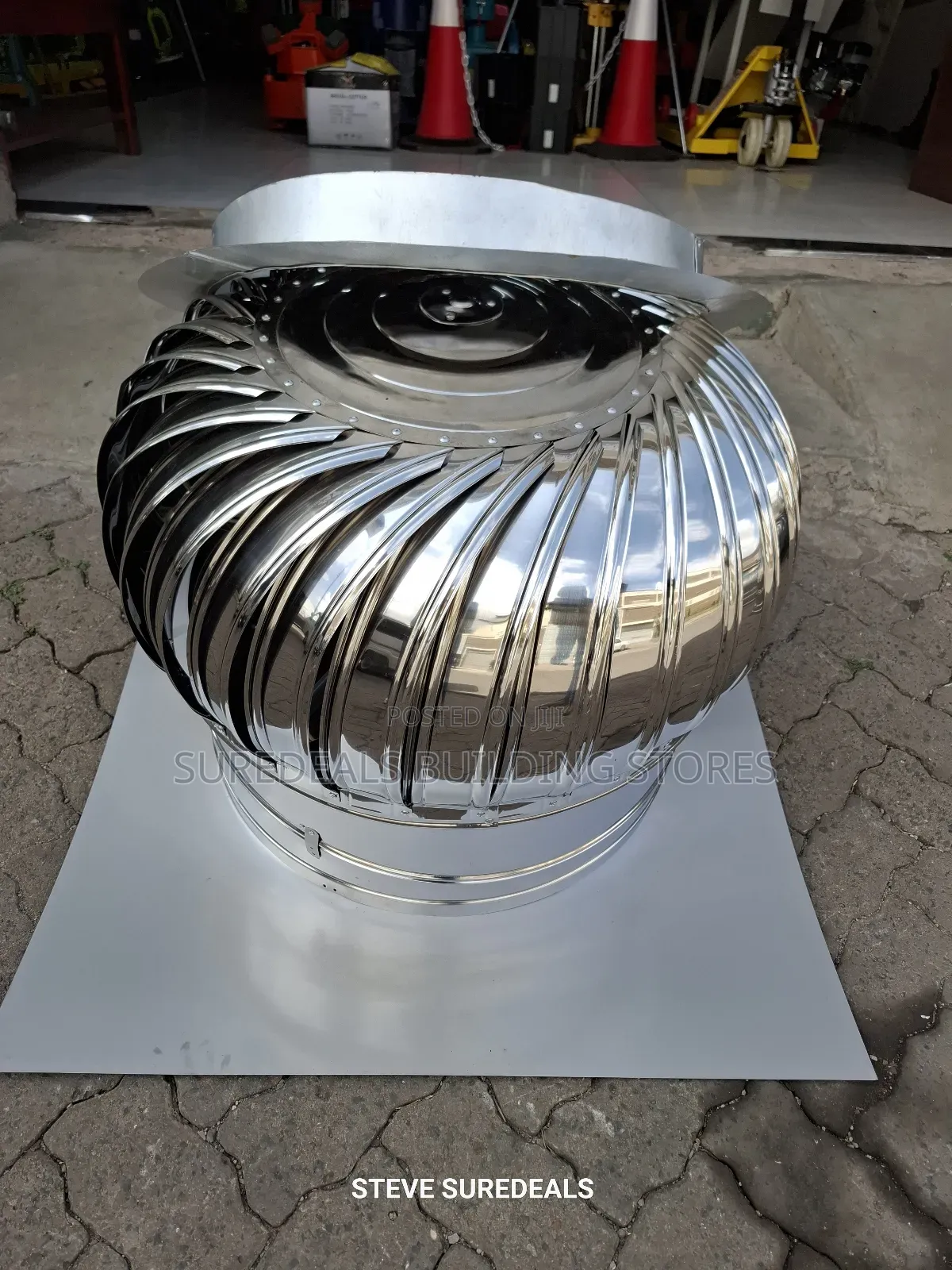 Wind-Powered Turbine Ventilator ( Cyclone)