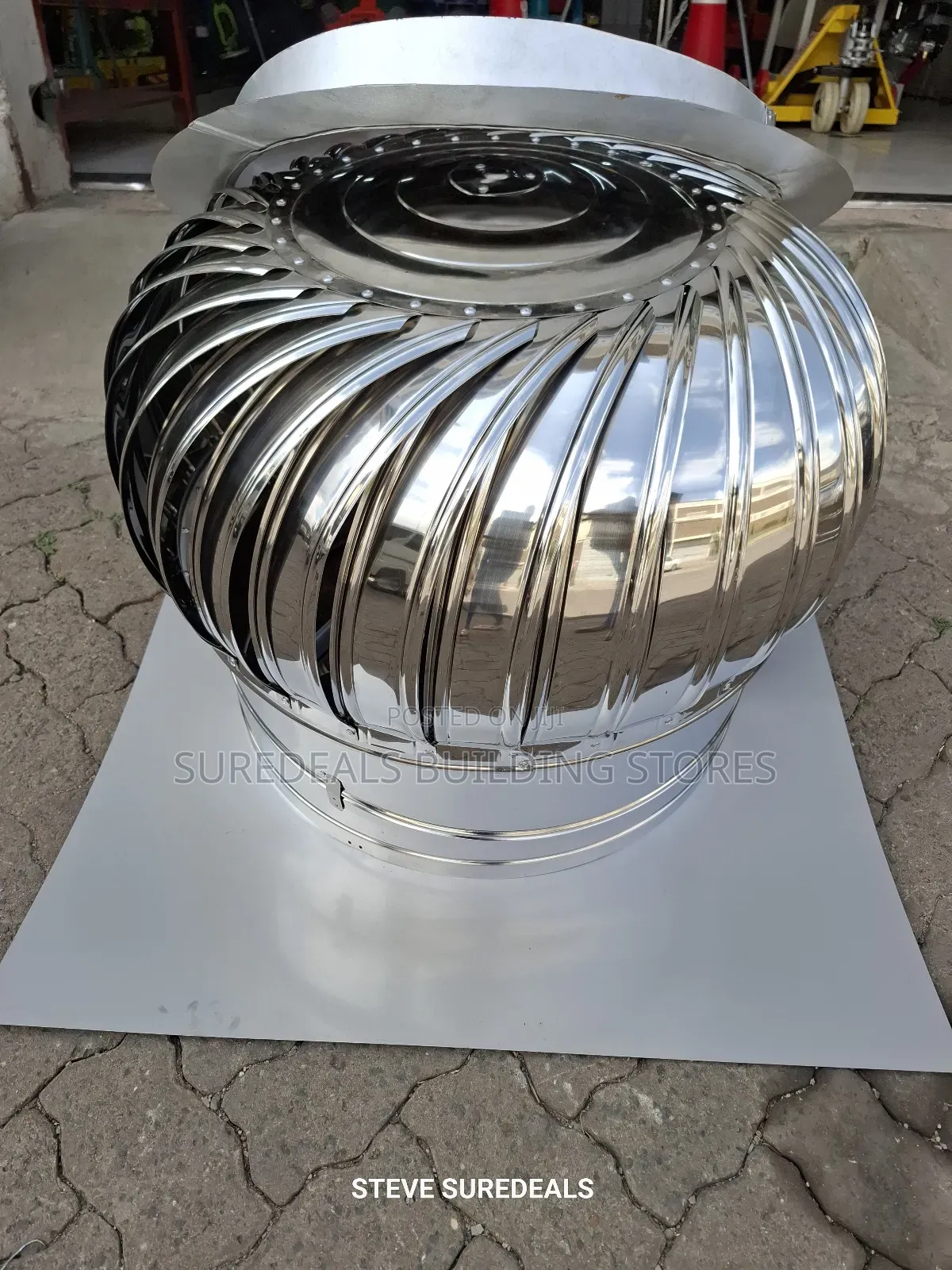 Wind-Powered Turbine Ventilator ( Cyclone)