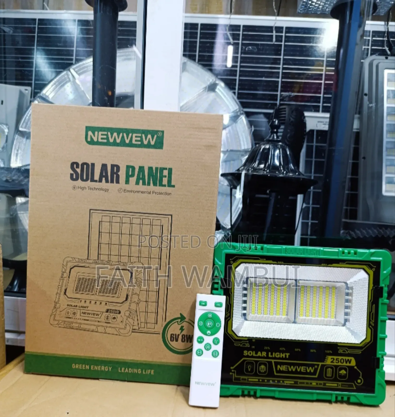 Professional New View Solar Floodlight /Floodlight 250 Watts