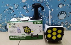 Quality Dummy Monitoring Solar Lamp/Solar Lamp Camera