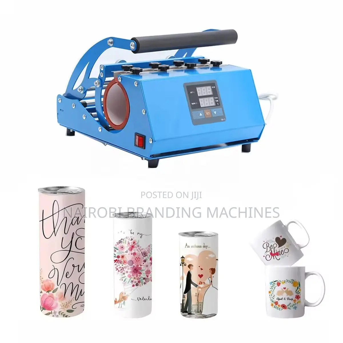 Auto Tumbler Mug Press Sublimation Digital Heat Transfer Machine