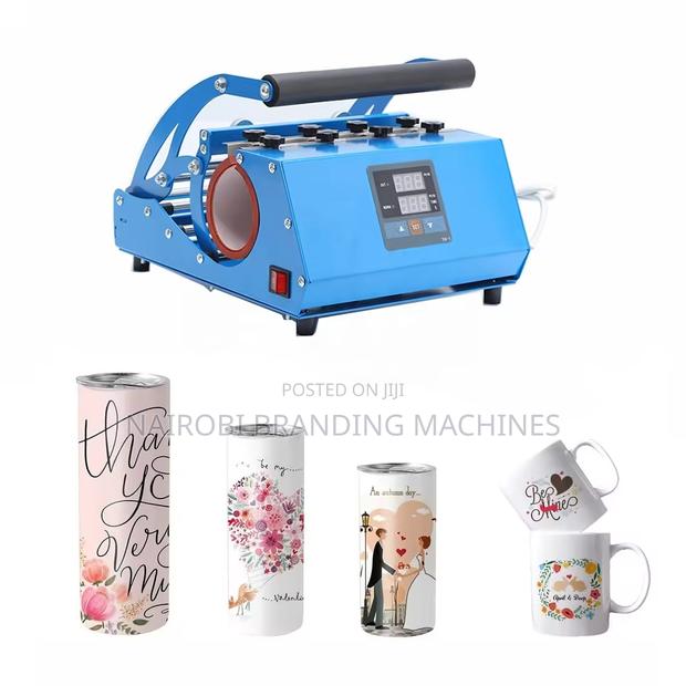 Auto Tumbler Mug Press Sublimation Digital Heat Transfer Machine