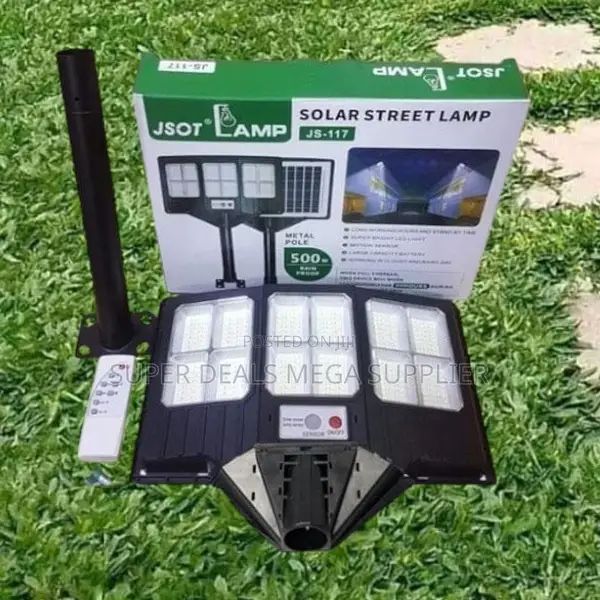 Jsot 500w Outdoor Solar Led Street Light Motion Sensor Bright Security